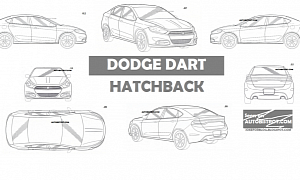 2013 Dodge Dart Hatchback Patent