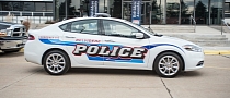 2013 Dodge Dart Plays Police Car Role in Belvidere