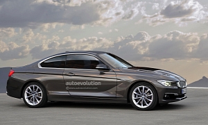 2013 F32 BMW 4-Series Coupe Rendering