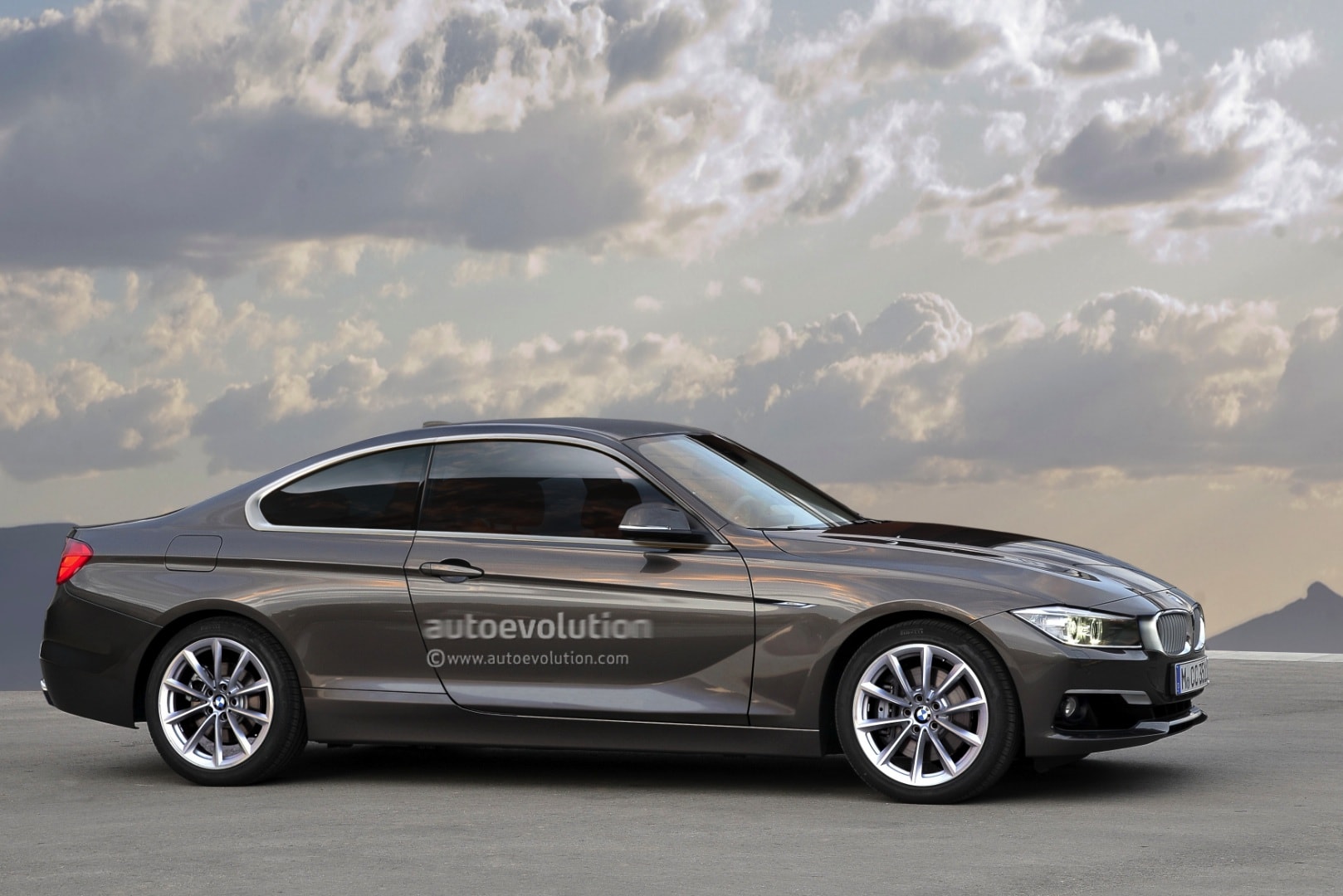 2013 F32 BMW 4-Series Coupe Rendering - autoevolution