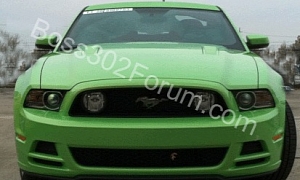 2013 Ford Mustang Boss 302 "Gotta Have It Green" Color Photos Leaked