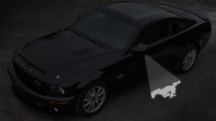 2013 Ford Mustang Logo Projection