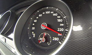 2013 Golf 7 GTI Performance Top Speed Test