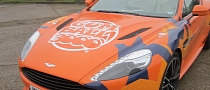 2013 Gumball 3000: Aston Martin Vanquish Orange Camo