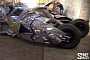 2013 Gumball 3000: Tumbler Batmobile Gets Wrapped