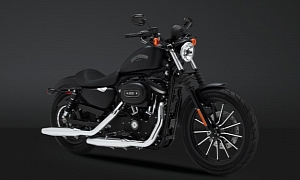 2013 Harley-Davidson Iron 883 Is Black and Mean