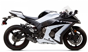 2013 Kawasaki ZX-10R Receives New Two Brothers Exhausts