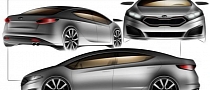 2013 Kia Forte Sedan Official Sketch Leaked?