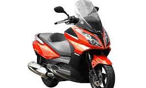 2013 Kymco Downtown 300i, the Open Road-Performance Maxi Scooter