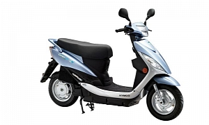 2013 Kymco Shows the Candy Electric Scooter