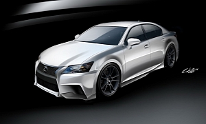 2013 Lexus GS F-Sport by Five Axis Unveiled