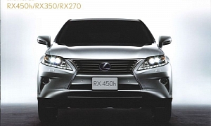 2013 Lexus RX Facelift With Spindle Grille Leaked