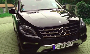 2013 Mercedes ML 350 BlueTEC Walkaround and 0 to 100 km/h Acceleration