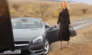 2013 Mercedes SL and Lara Stone: Calvin Klein Shoot <span>· Video</span>