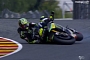 2013 MotoGP: Crutchlow Crashes at 200 KM/H, Medics Remove Gravel from His Arm