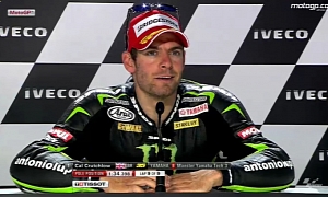 2013 MotoGP: Crutchlow's First-Ever Pole as Lorenzo Flies Back after Surgery