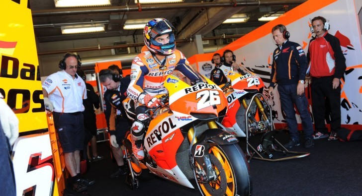 Lorenzo and Pedrosa Fit to Race