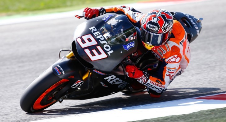 Marc Marquez on the 2014 MotoGP Honda