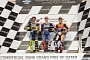 2013 MotoGP: Lorenzo, Rossi and Marquez on the Podium