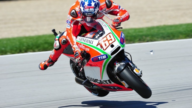 Nicky Hayden at Indianapolis