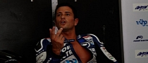 2013 MotoGP: Randy de Puniet Testing Suzuki's Bike at Motegi