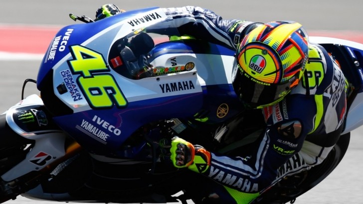 Rossi Fastest in Practice, Hayden Matches Top Speed Record