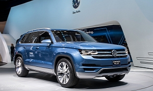 2013 NAIAS: Volkswagen CrossBlue Concept <span>· Live Photos</span>