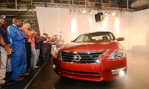 2013 Nissan Altima Production Begins in Mississippi