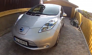 2013 Nissan Leaf Acceleration Test from Norway