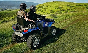 2013 Polaris Sportsman Touring 850 HO EPS LE, Big-Bore ATV Touring Fun for Two
