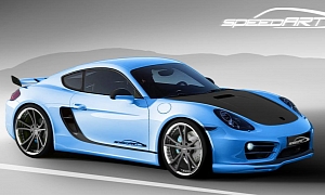 2013 Porsche Cayman Becomes SpeedART SP81-CR, to Debut in Geneva