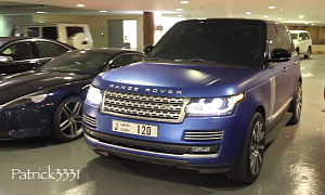 2013 Range Rover Looks Frosty in Blue