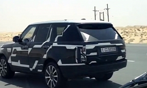 2013 Range Rover Scooped in Dubai, UK