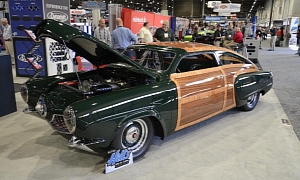 2013 SEMA: Custom Studebaker Woodie with Ford Power <span>· Live Photos</span>