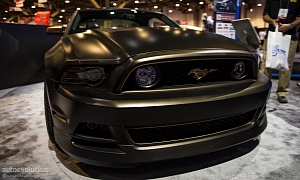 2012 SEMA: Ford Mustang Powered by Women <span>· Live Photos</span>