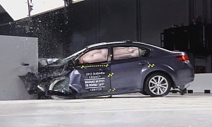 2013 Subaru Legacy & Outback Get IIHS Top Safety Pick Plus