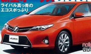 2013 Toyota Auris Leaked