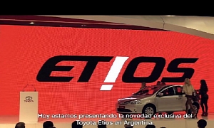 2013 Toyota Etios Debuts at Buenos Aires Motor Show