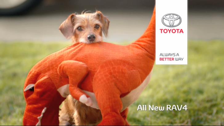 Toyota RAV4 Doggies Commercial