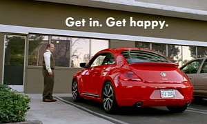 2013 Volkswagen Beetle Super Bowl Commercial: Get In. Get Happy