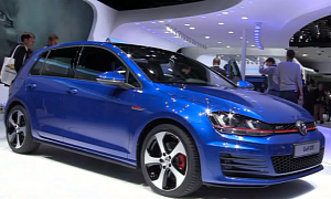 2013 VW Golf VII GTI 5-Door in Blue
