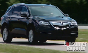 2014 Acura MDX Gets Positive Review from Consumer Reports