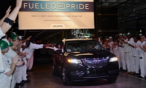 2014 Acura MDX Production Begins in Alabama