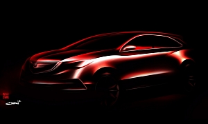 2014 Acura MDX Prototype Teased ahead of Detroit Debut