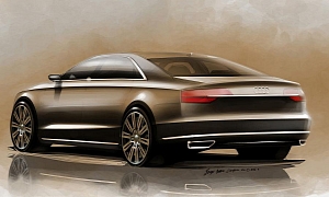 2014 Audi A8 Facelift Revealed in Design Sketches