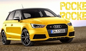 2014 Audi S1 quattro "Pocket Rocket" Leaked, Also Hints at A1 Facelift