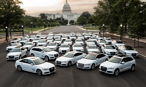 2014 Audi TDI Models to Go from Los Angels to New York on 4 Tanks