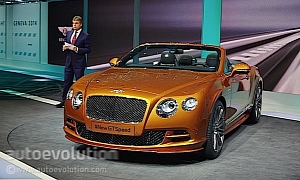 2014 Bentley Continental GT Speed Debuts in Geneva <span>· Live Photos</span>