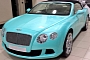 2014 Bentley Continental GTC Gets Tiffany Blue Color, in Tiffany Box