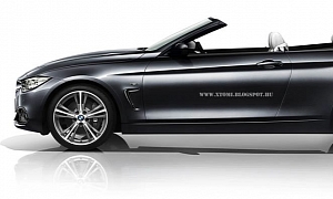2014 BMW 4 Series Cabrio Rendering Released